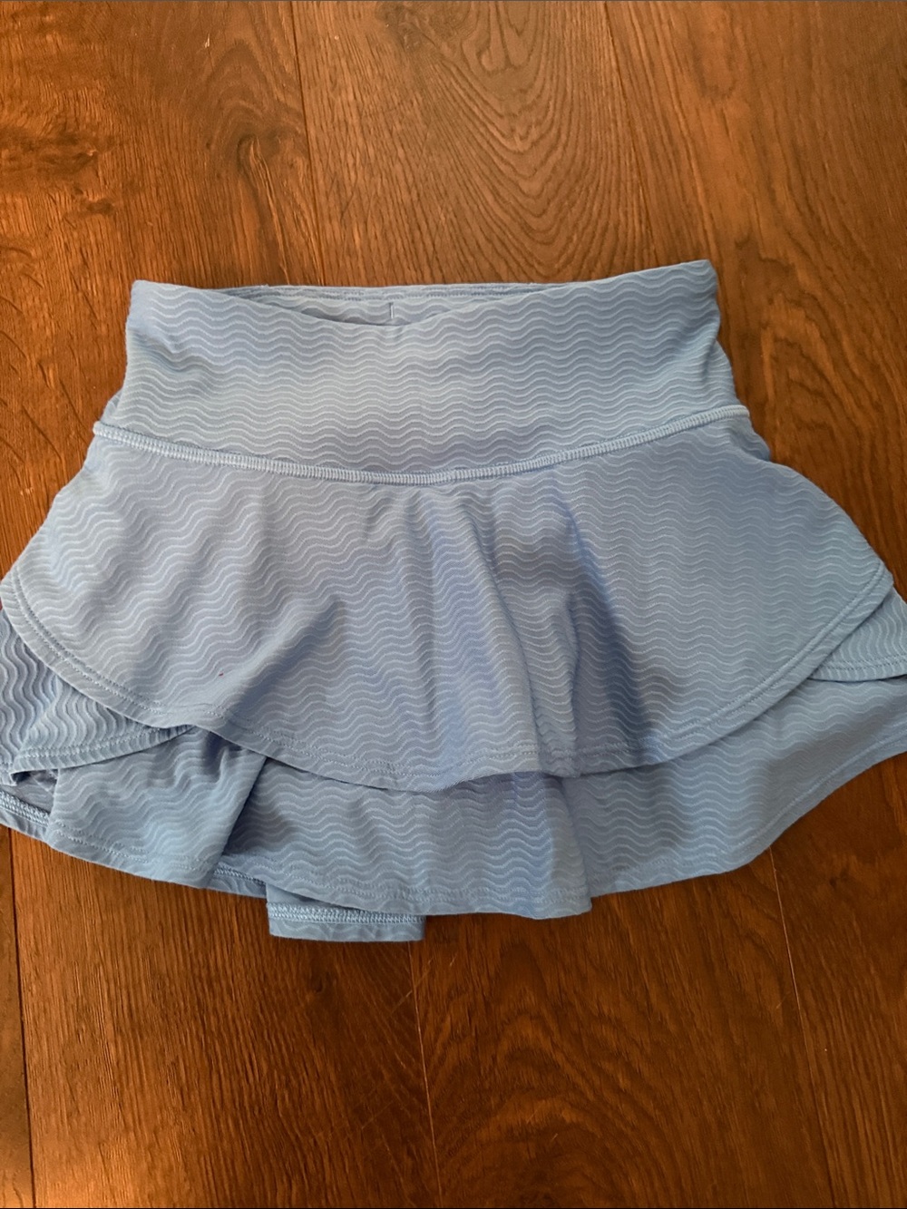 Athleta Light Blue Layered Skort